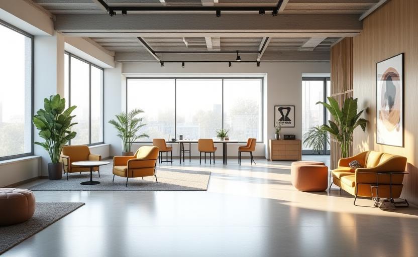 Bureaux modernes à Lyon de Groupe RH Solutions