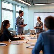 Session de formation en entreprise